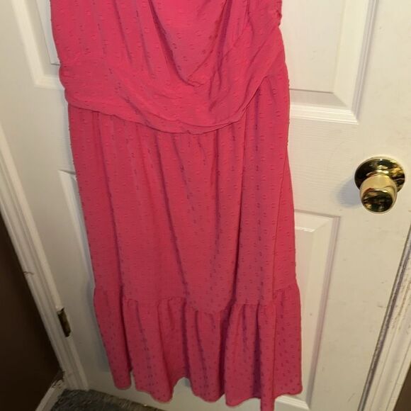 Chelsea 28 Polka Dot Dress Pink. NWOT 1x - Picture 7 of 14